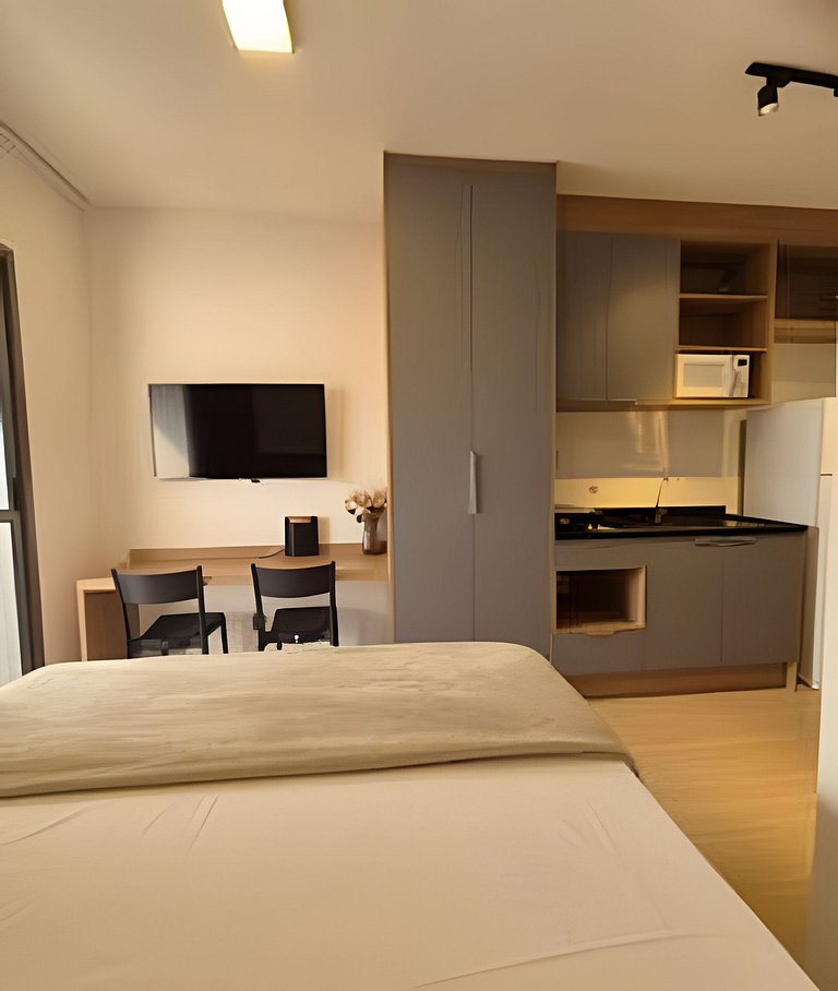 Studio NOVO Consolação ,450 m da Av Paulista